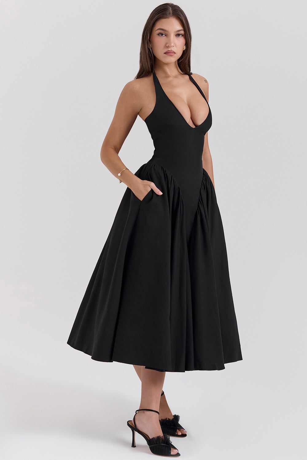 Shannah| Elegancka sukienka midi