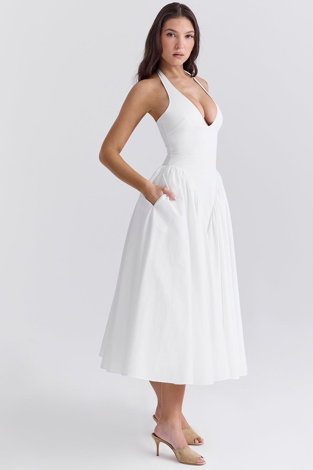 Shannah| Elegancka sukienka midi