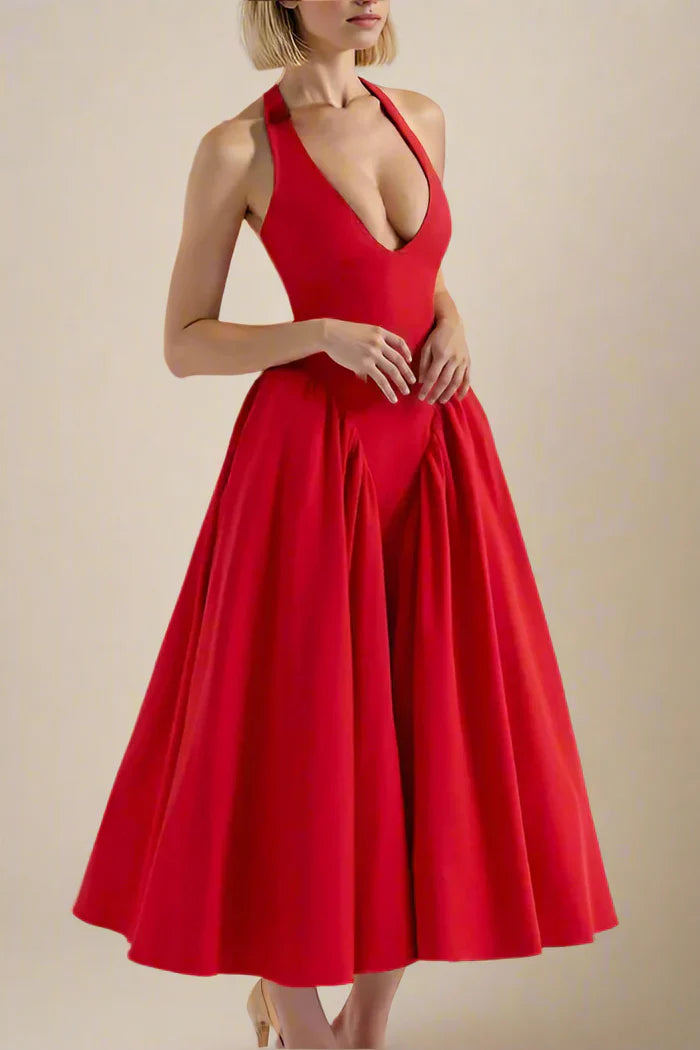 Shannah| Elegancka sukienka midi