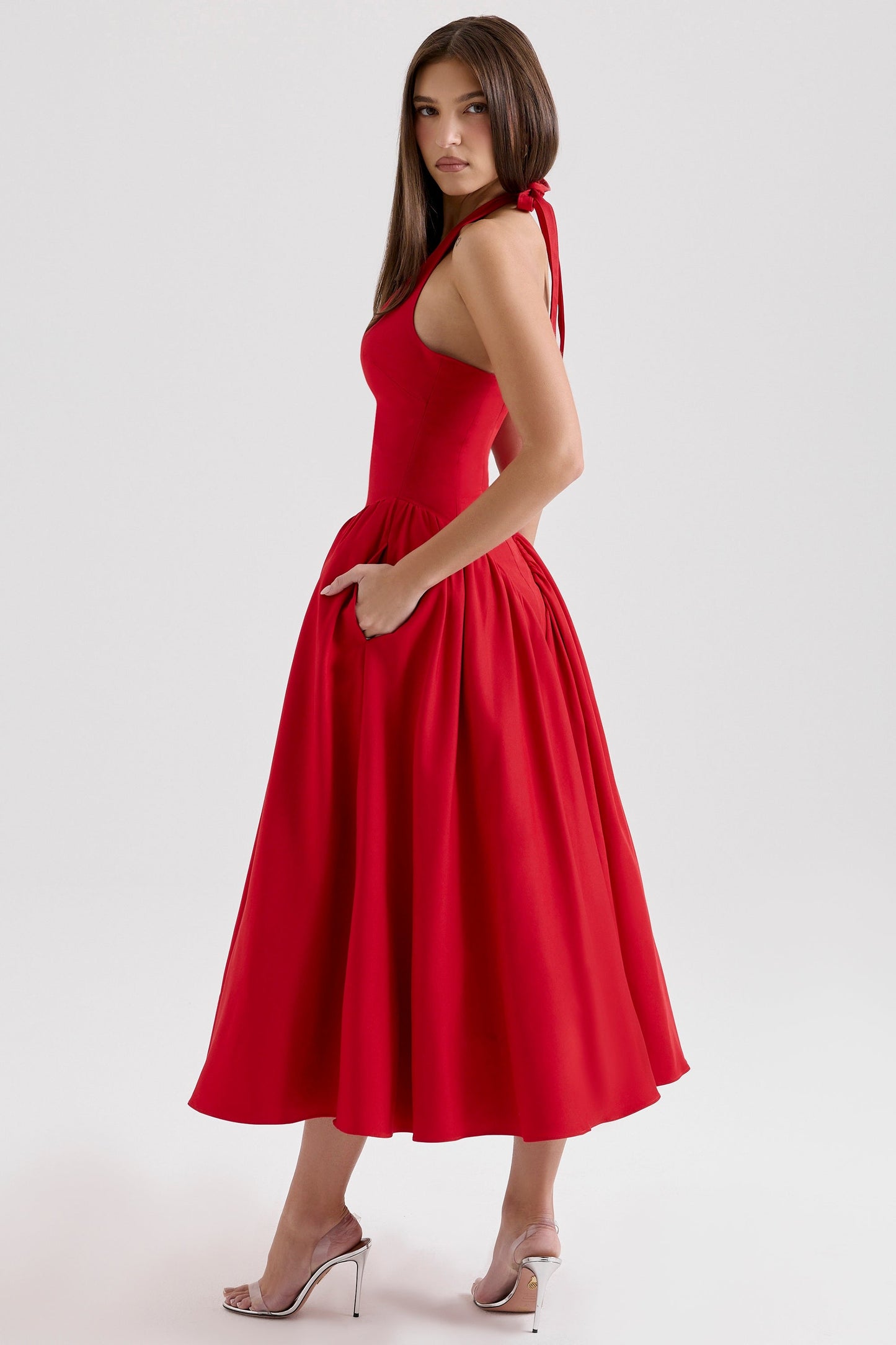 Shannah| Elegancka sukienka midi